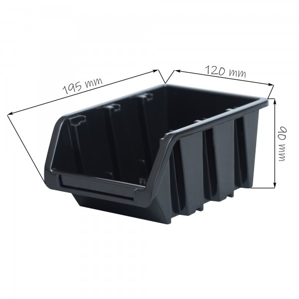Zidni organizator alata 1752×780 mm - 57 kutije + držači - Slika 8