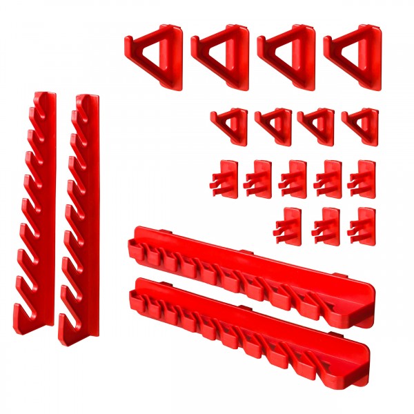 Zidni organizator alata 1728×780 mm - 30 kutija s poklopcima + držači - Slika 5