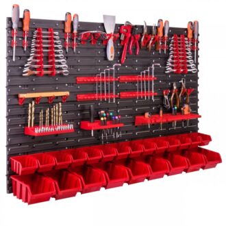 Zidni organizator alata 1152×780 mm - 23 kutije + držači