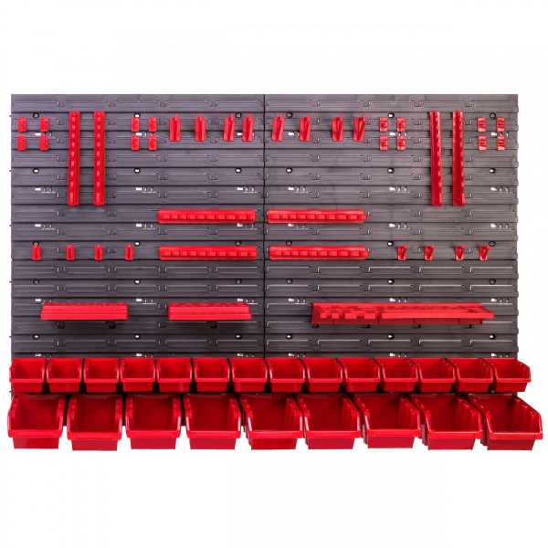 Zidni organizator alata 1152×780 mm - 23 kutije + držači - Slika 4