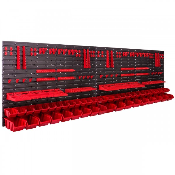 Zidni organizator alata 2300×780 mm - 46 kutije + držači - Slika 2