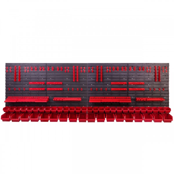 Zidni organizator alata 2300×780 mm - 46 kutije + držači - Slika 4